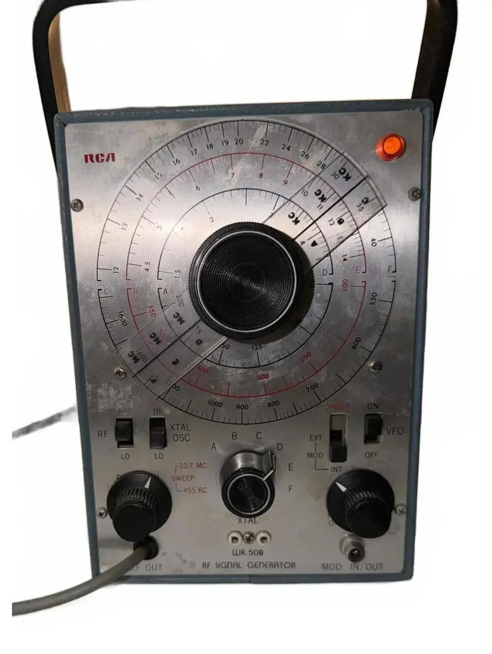 Vintage RCA Signal Generator Model UR 508 Untested